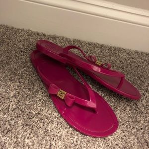 Tory Burch Pink Jellies